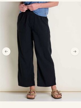 Toad&Co Taj Hemp Wide Leg Pant - Women's